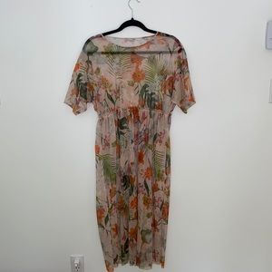 Zara Shear Midi Dress